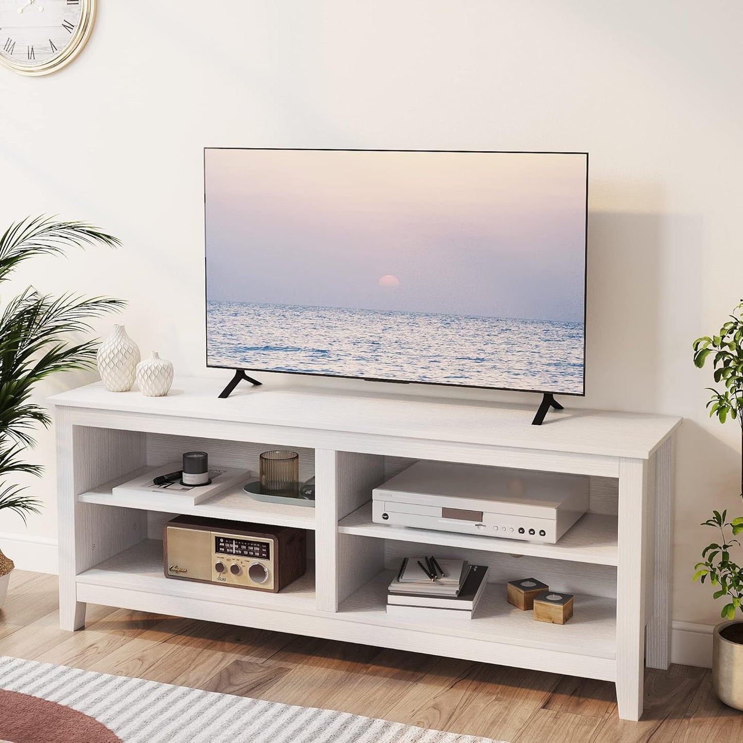 TV Stand for 65 Inch TV with Storage,Modern TV Entertainment Center