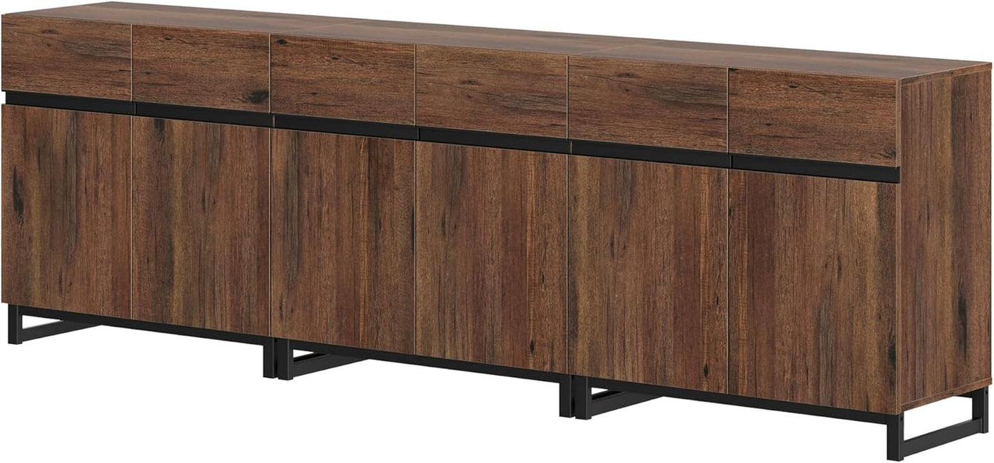 Modern TV Stand for Tvs up to 100 Inch, 3 in 1 Entertainment Center TV