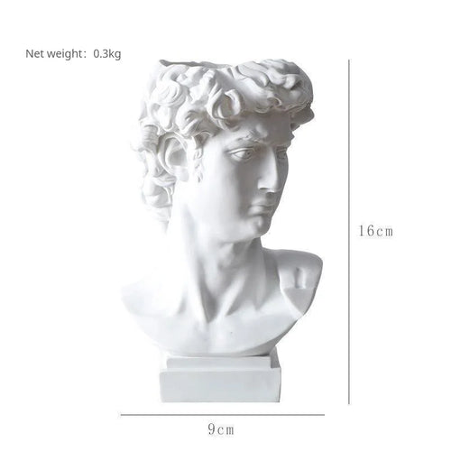 Ins Nordic David Vase Hydroponic Vase Ornaments Flower Pot Makeup