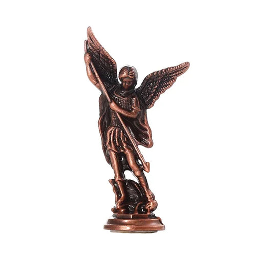 Saint Michael Archangel Figurine, Sacred Angel Michael's Sculpture,