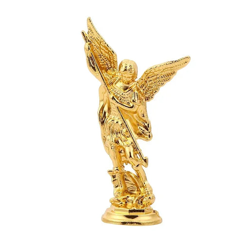 Saint Michael Archangel Figurine, Sacred Angel Michael's Sculpture,