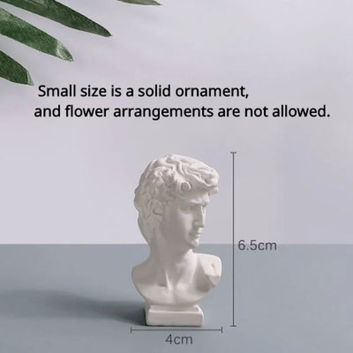 Ins Nordic David Vase Hydroponic Vase Ornaments Flower Pot Makeup