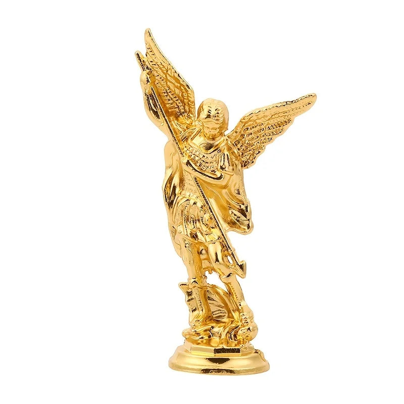 Saint Michael Archangel Figurine, Sacred Angel Michael's Sculpture,