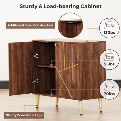 Storage Cabinet, Free Standing Buffet Cabinet, Morden Sideboard and