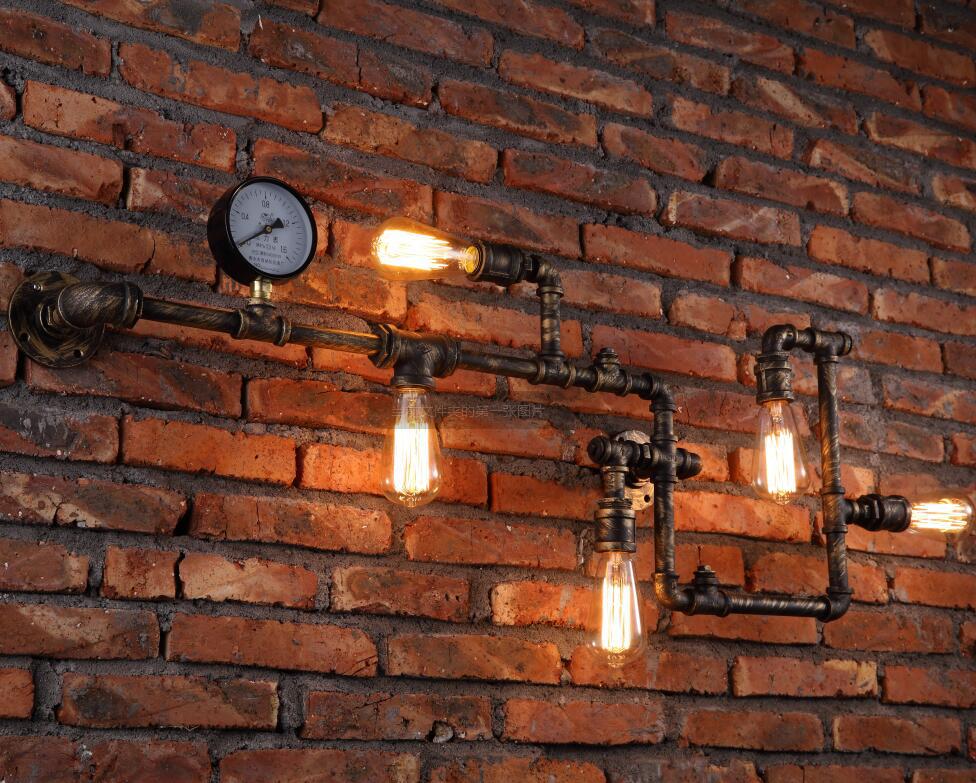 Customized Metal Tube Wall Light Art