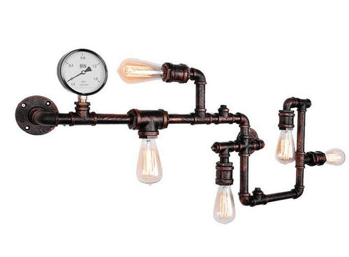 Customized Metal Tube Wall Light Art