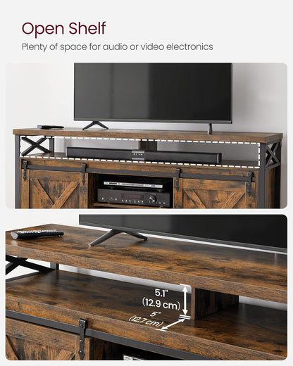 TV Stand for 65 Inch TV, Entertainment Center, TV Table and Console,