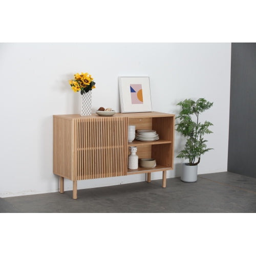 Modern Sideboard with 4 Cabinet, Storage Cabinet, TV Stand ,