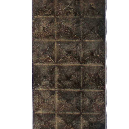 4.75 x 9.5 x 29.5 Brown Vintage With Metal Pedestal - Table Lamp