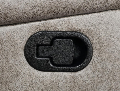 Taupe Recliner Loveseat - Greer rana