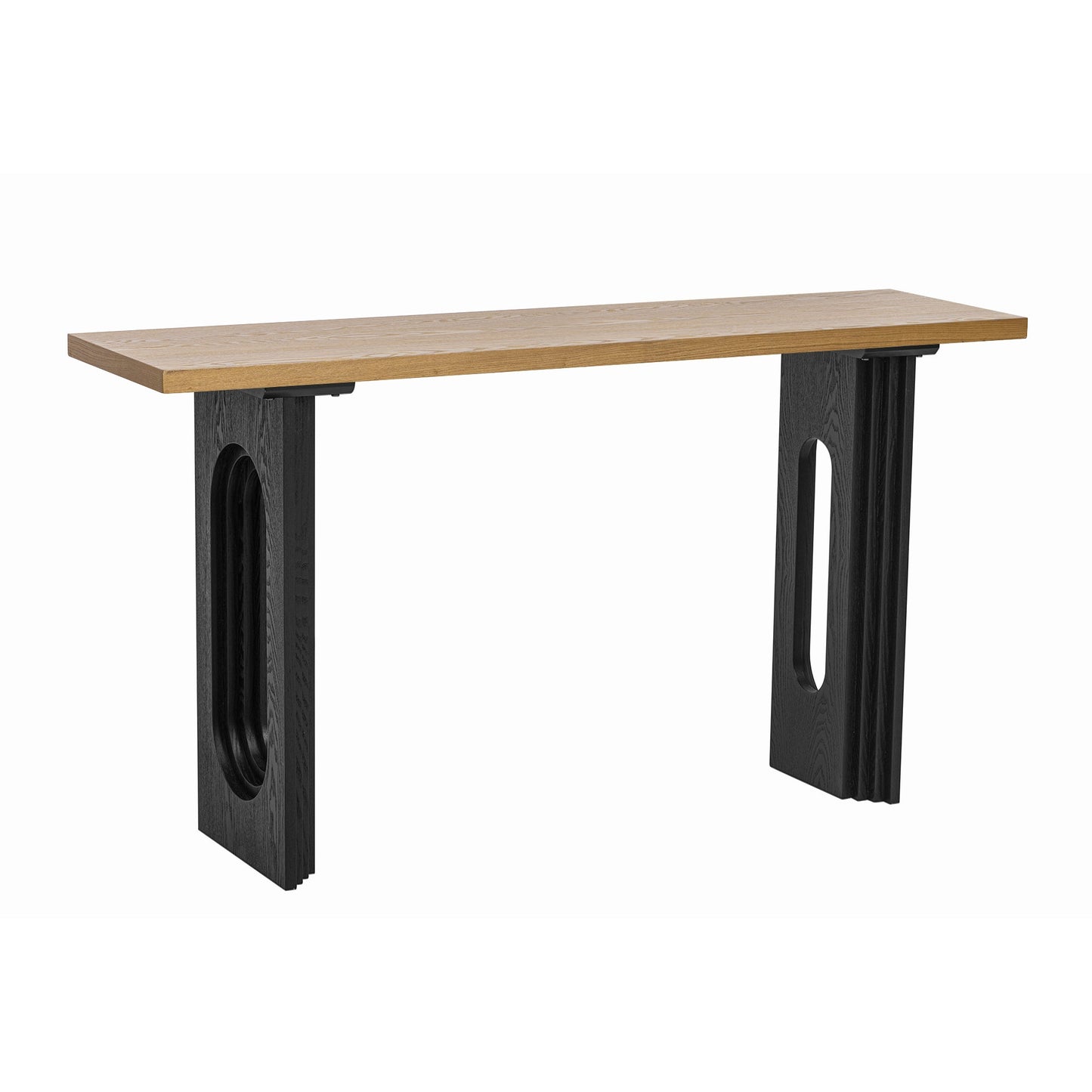 Uniquely Designed Console Table made of Fraxinus Mandschuric Solid