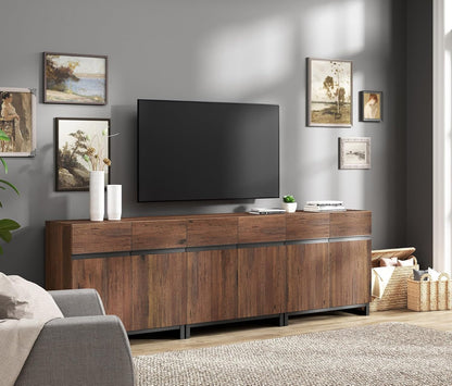 Modern TV Stand for Tvs up to 100 Inch, 3 in 1 Entertainment Center TV