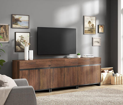 Modern TV Stand for Tvs up to 100 Inch, 3 in 1 Entertainment Center TV