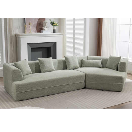 Modular sofa , modern minimalist style sofa,  upholstered ,  free
