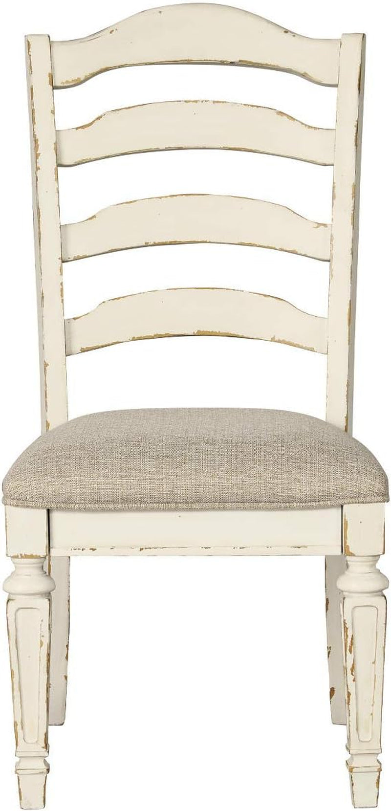 Realyn Dining Room Upholstered Chair 2 Count, Antique White