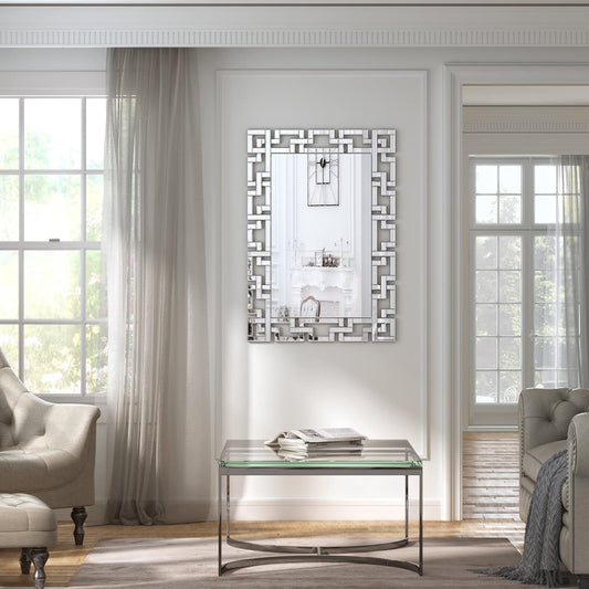 Grecian Venetian Modern Decorative Wall Mirror - Ideal for Living