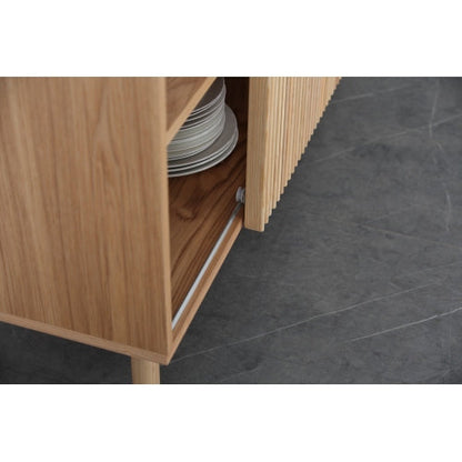 Modern Sideboard with 4 Cabinet, Storage Cabinet, TV Stand ,