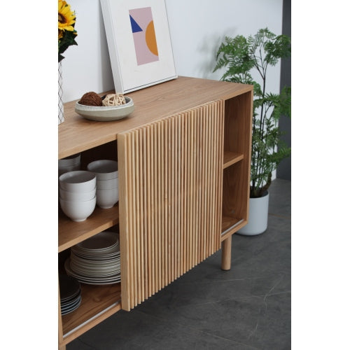Modern Sideboard with 4 Cabinet, Storage Cabinet, TV Stand ,