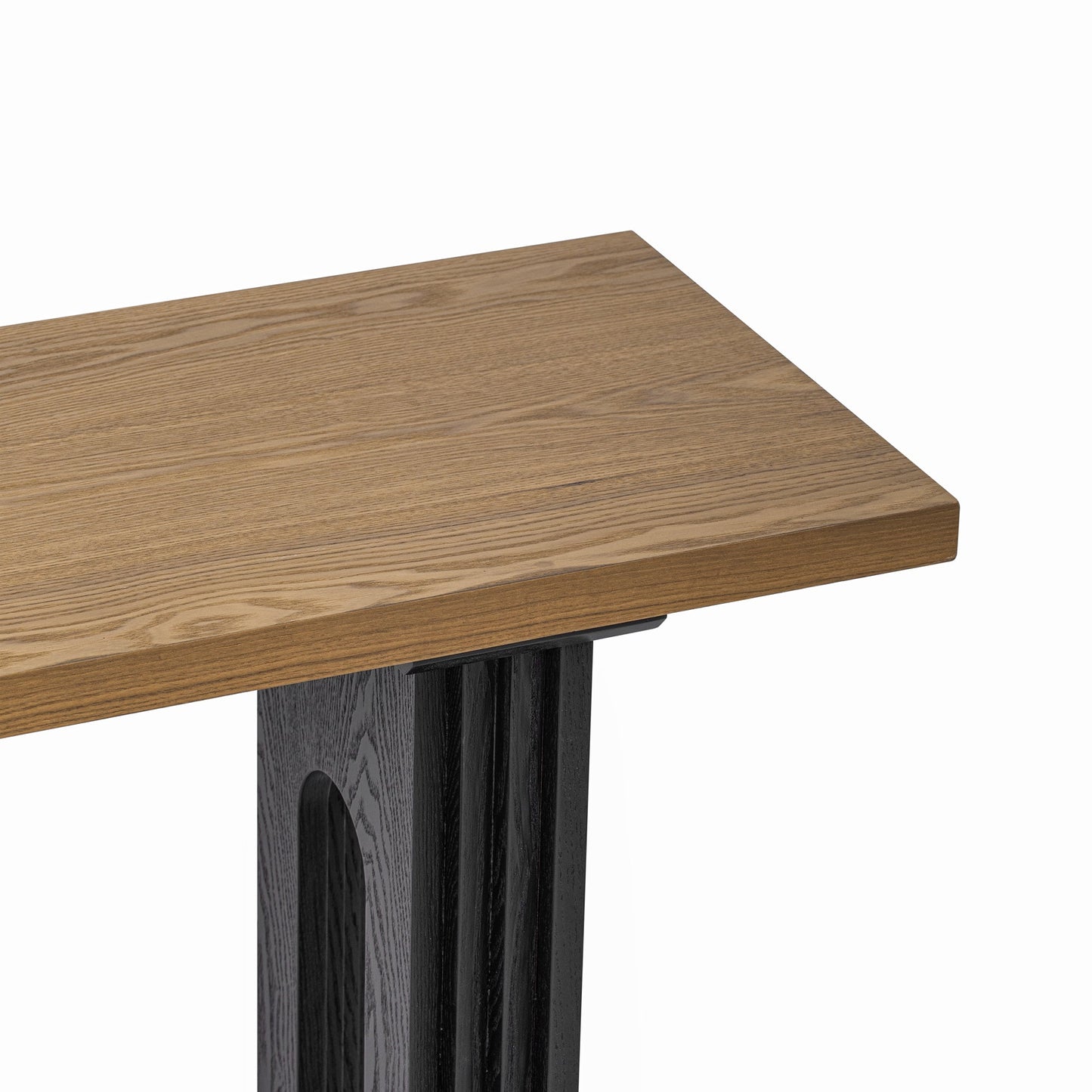 Uniquely Designed Console Table made of Fraxinus Mandschuric Solid