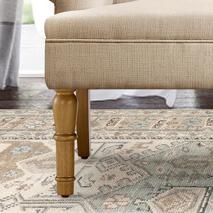 Warm Beige Hermosa Para Sala Love Seat