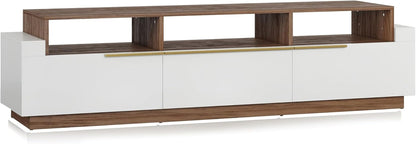 70" TV Stand for TV up to 70", Modern Home Entertainment Center with