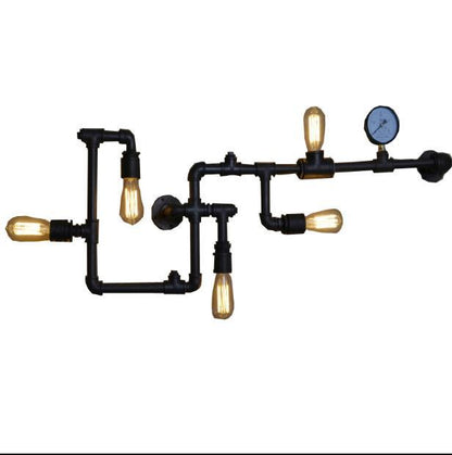 Customized Metal Tube Wall Light Art