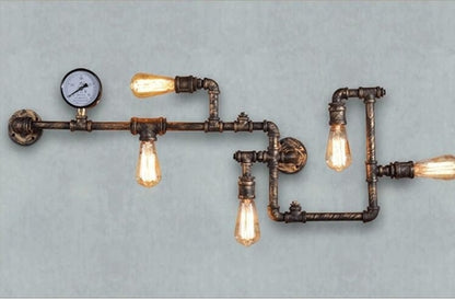 Customized Metal Tube Wall Light Art