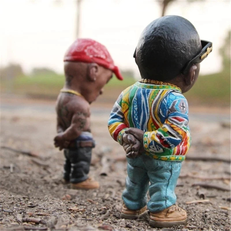1 Pcs Hip Hop Legend Commemorative Resin Ornaments Home Decoration