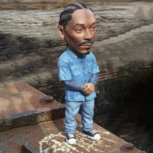 1 Pcs Hip Hop Legend Commemorative Resin Ornaments Home Decoration