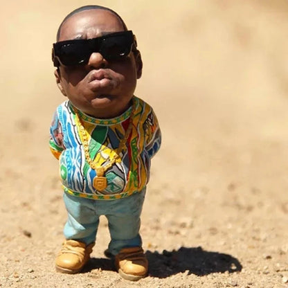 1 Pcs Hip Hop Legend Commemorative Resin Ornaments Home Decoration