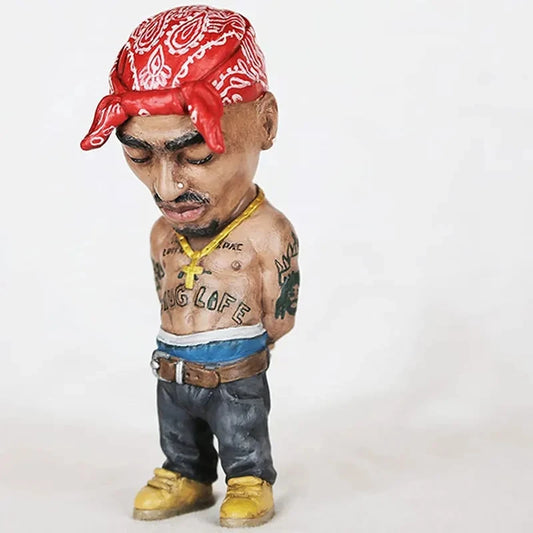 1 Pcs Hip Hop Legend Commemorative Resin Ornaments Home Decoration