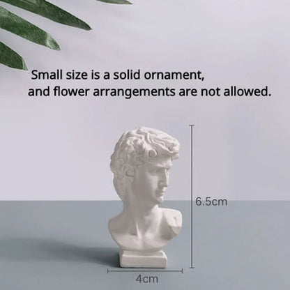 Ins Nordic David Vase Hydroponic Vase Ornaments Flower Pot Makeup