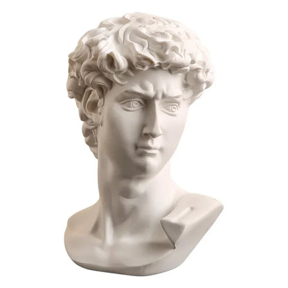 Apollo Bust Greek and Roman Mythology God of Sunlight Resin Head Bust