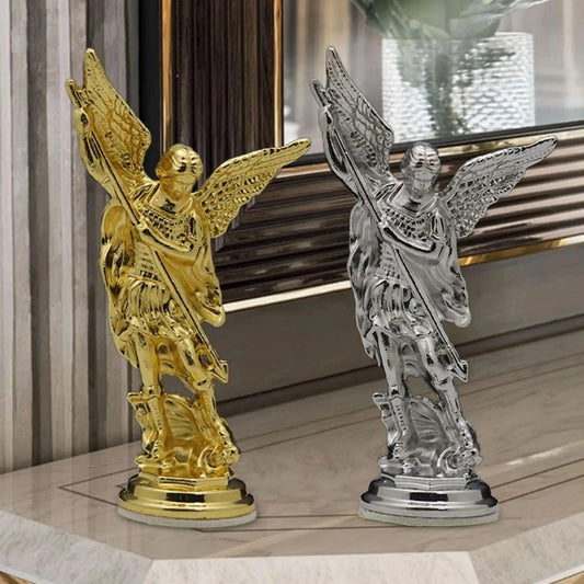 Saint Michael Archangel Figurine, Sacred Angel Michael's  Sculpture,