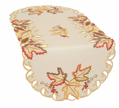 XD160912 Moisson Leaf Table Runner