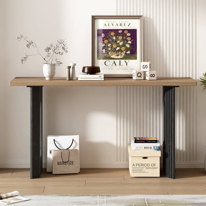 Uniquely Designed Console Table made of Fraxinus Mandschuric Solid