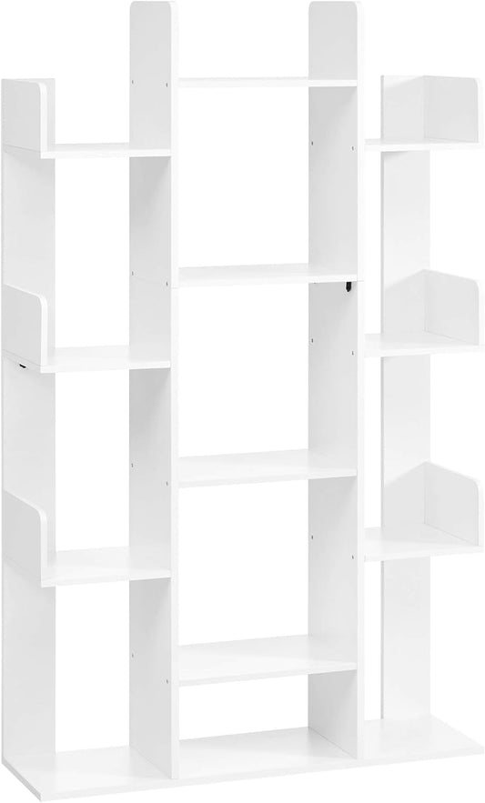 Tree-Shaped Bookcase with 13 Shelves and 5-Tier Freestanding