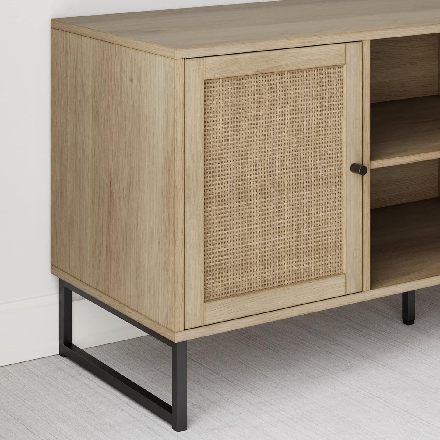 74101 Mina Modern TV Stand, Entertainment Cabinet, Media Console with
