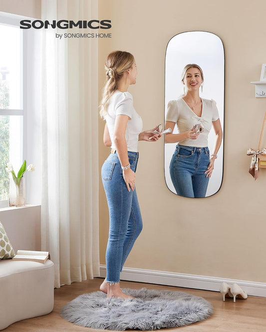 Arched Full Length Mirror 47", Wall, Door Mount