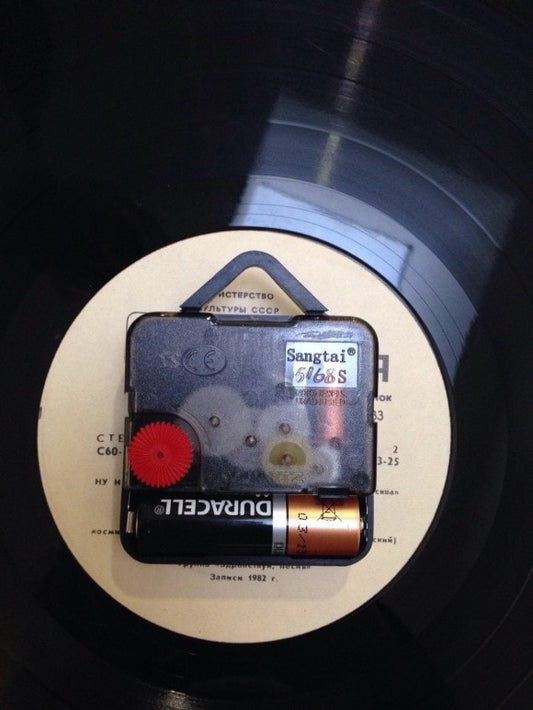 MATH SCIENCE HANDMADE VINYL RECORD WALL CLOCK IDEA