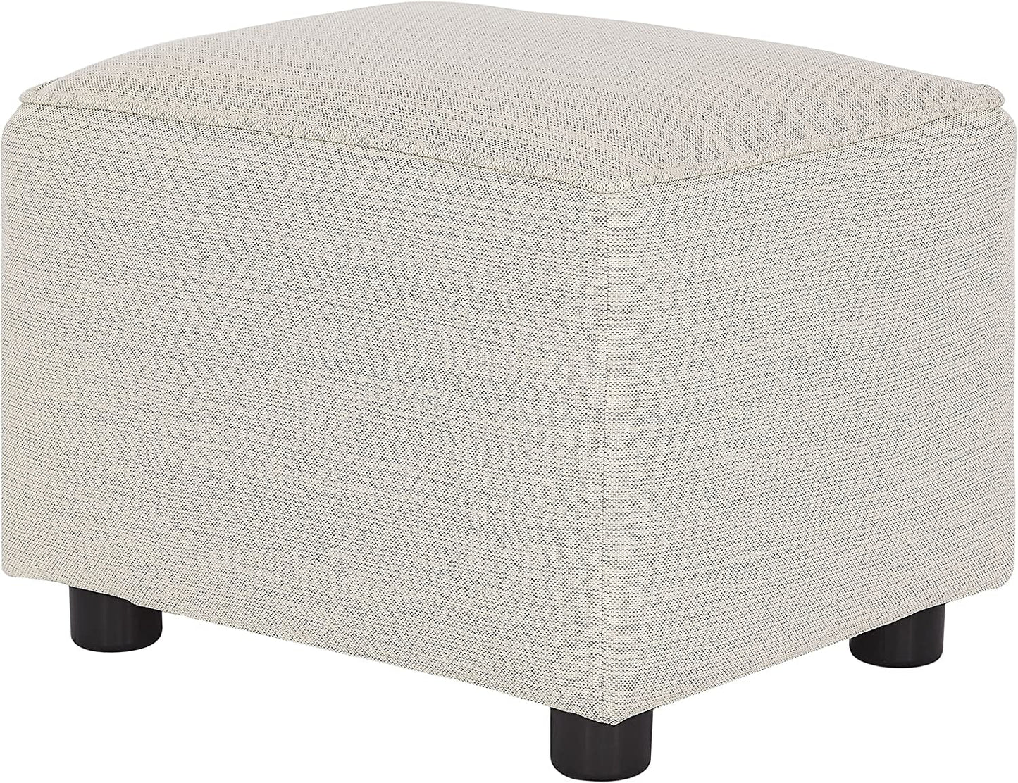 Thunder Upholstered Ottoman for Nursing Moms