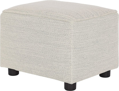 Thunder Upholstered Ottoman for Nursing Moms