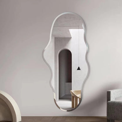 47X23 Inch Full Length Wall Mounted Mirror for Bedroom, Bathroom, and