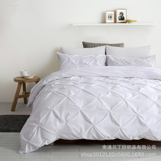 Three-Piece Bedding Sets Quilt Cover Pillow Case Duvet Cover Handmade